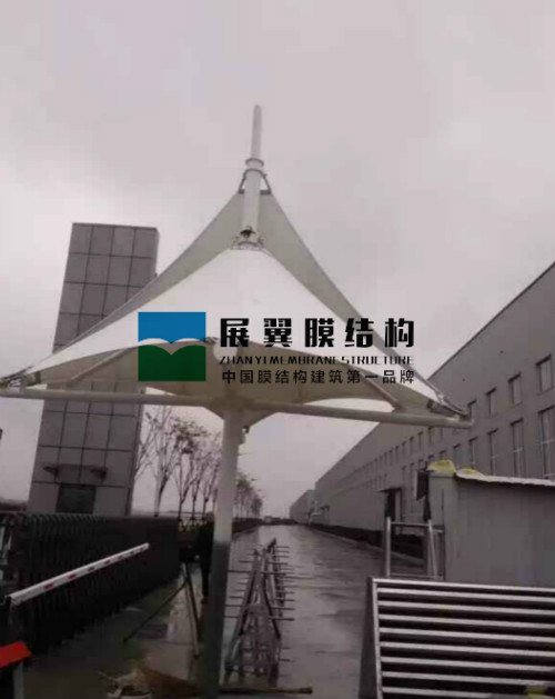 天津景觀膜結(jié)構工程完工